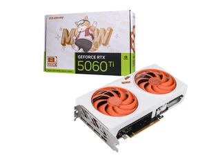 COLORFIRE GeForce RTX 5060 Ti MEOW DUO 8GB Graphics Card - Bild 1 von 5
