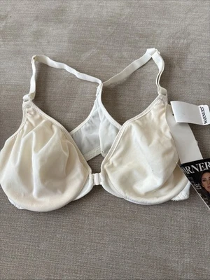 Sujetador Warners Vintage Nuevo con Etiquetas con Aros 36B Not So Innocent Nudes Lycra Foto 1 de 4