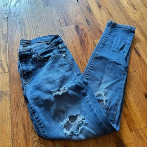 Judy Blue Ripped Denim Skinny Jeans - Bild 1 von 3