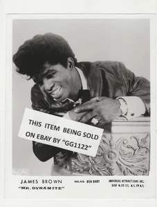 JAMES BROWN - ORIGINAL 1964 publicity photo (Not a scan or copy) - Picture 1 of 1