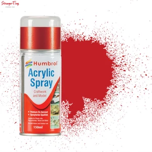 Humbrol Nº 220 Italiano Ferrari Rojo Acrílico Modeladores Spray (150ml) - Imagen 1 de 1