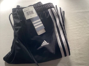 Neu Adidas Performance schwarz/weiß Activewear Damenhose mit Taschen - Bild 1 von 7