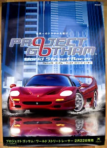 Project Gotham Racing SELTENE XBOX 51,5 cm x 73 cm japanisches Werbeposter - Bild 1 von 1