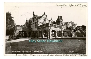 Irvington on Hudson River NY - D.G. REID MANSION - RPPC Postcard - Picture 1 of 2