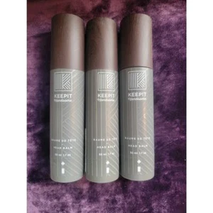 Confezione da 3 balsami Keepit Handsome Head 1,7 oz formato da viaggio. - Foto 1 di 1