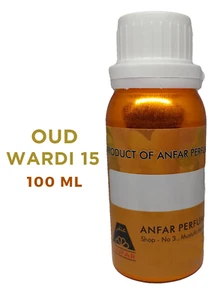 Oudh Wardi 15 by Anfar konzentriertes Parfümöl | 100ml verpackt | Attaröl - Bild 1 von 5