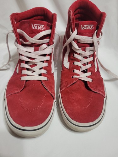 VANS Sk8 Hi Scarpe da skate alte in tela scamosciata marrone Uomo taglia 8 0 (721278)