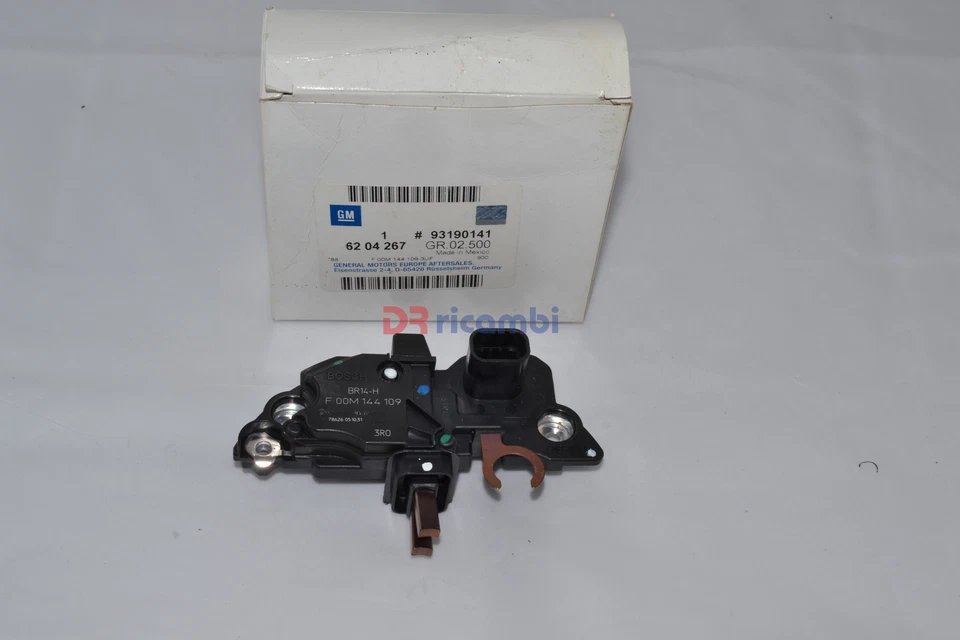 REGOLATORE ALTERNATORE OPEL ASTRA CORSA MERIVA VECTRA SIGNUM ZAFIRA - 93190141 - Immagine 1 di 2