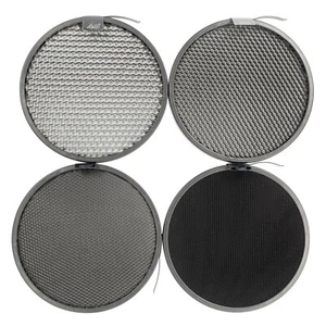 Set of 4 Honeycomb Grids for Reflector Studio Light Photography Modifiers - Bild 1 von 5
