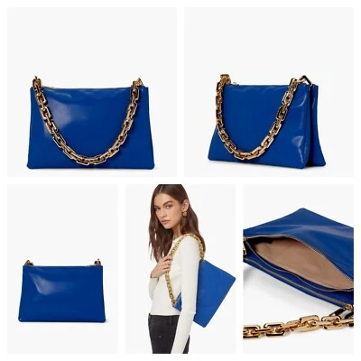 Bolso de hombro Just Fab con cadena de cuero sintético Foto 1 de 4