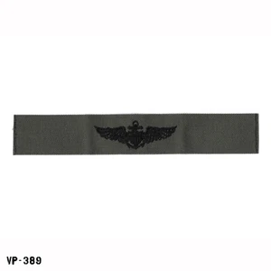 US Navy USN BDG Subdued Naval Aviator Pilot Embroidered Patch Tape Vanguard NEU - Bild 1 von 1