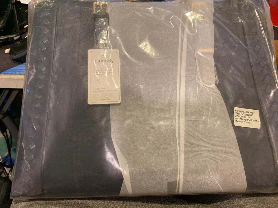 Bolso para portátil para mujer 15,6 pulgadas Bolso de mano para computadora portátil Cuero Elegante Calzoncillo para computadora... Foto 1 de 1