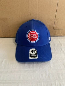 Sombrero Detroit Pistons NBA '47 Marca Azul MVP Ajustable Talla Única Totalmente Nuevo - Imagen 1 de 5