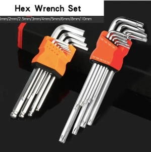 8PCS/9PCS L Type Double-End Screwdriver Hex Wrench set - Picture 1 of 6