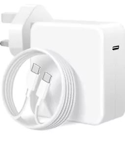Mac Book Pro Charger 96W Super Fast Charger,for MacBook Pro/Air USB-C Laptop - Picture 1 of 5