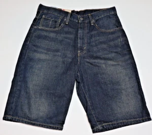 Levi's Strauss Mens 569 Loose Straight Blue Jean Shorts, MSRP:45.00, Waist: 30 - Picture 1 of 2