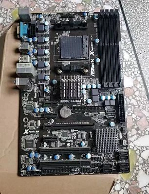 ASRock 980DE3/U3S3  AMD RX881 AM3+ DDR3 ATX Desktop Motherboard  - Image 1 of 2