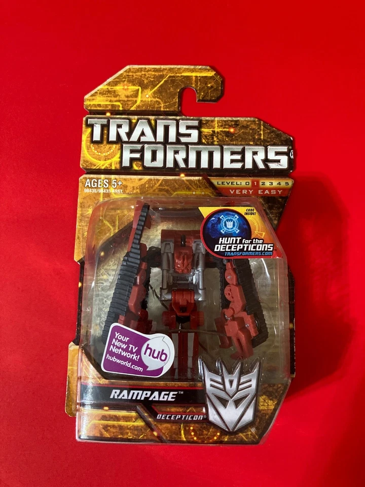Transformers Hunt for The Decepticons Hasbro Legends Mini Action Figure Rampage