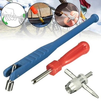 Portable Tire Valve Puller Set Truck Built-in Remover Repair Accessories - Image 1 of 4