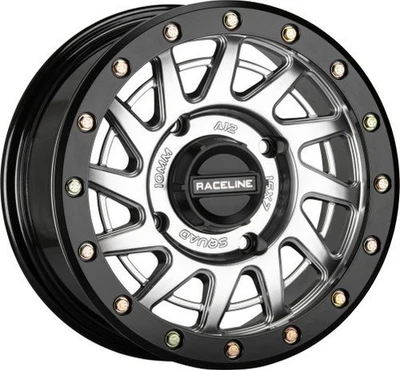 Raceline Squad Beadlock Wheel - 15x7 - 5+2 - 4/156 - Hyper A12SB-57056+10 - Image 1 of 4