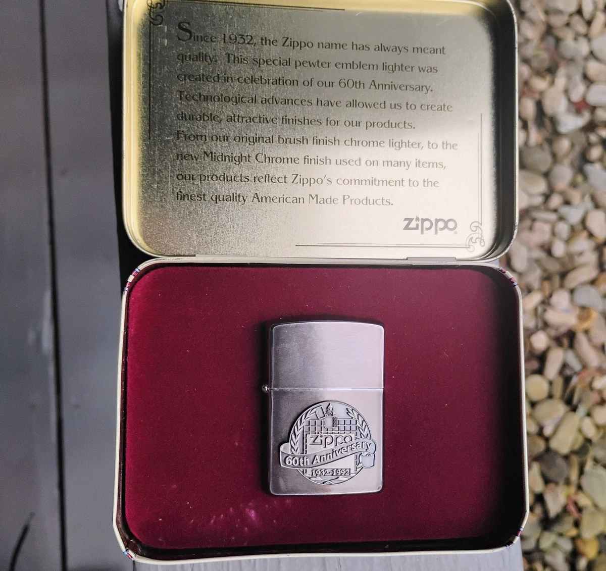 Preços baixos em Isqueiro Zippo 60th Anniversary | eBay