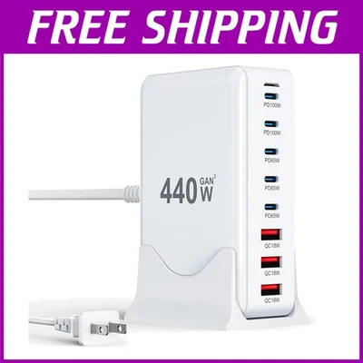 Estación de carga universal de 8 puertos para Samsung Galaxy Foto 1 de 4