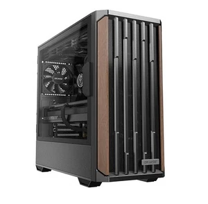 OKINOS Cypress P7 Genuine Walnut Wood Trim ATX, Type-C, Support 360mm Radiator o - Picture 1 of 3