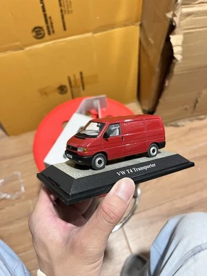 1:43 Scale Premium ClassiXXs VW Volkswagen T4 Bus Van Red Diecast Model Car - Image 1 of 4