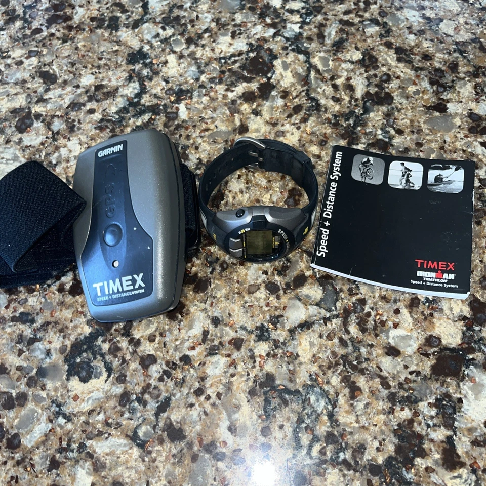 Мужские Timex Ironman триатлон цифровой Bodylink GPS непроверенный  - Изображение 1 из 4