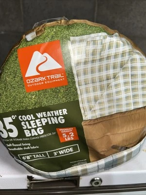 Cool Weather Sleeping bag New Ozark Trail - Image 1 of 4
