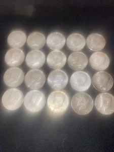 Medio dólar de plata 40 % valor nominal de $10 Ave Circ - Imagen 1 de 5