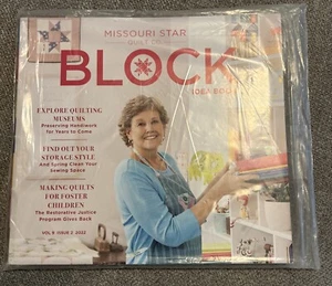 Missouri Star Block Idea Book 2022 Vol 9 Issue 2 Paperback Brand New Unopened - Picture 1 of 5