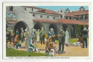 ENTRADA AL EDIFICIO INDIO FRED HARVEY~ALBUQUERQUE, NUEVO CON NUEVO - Imagen 1 de 1