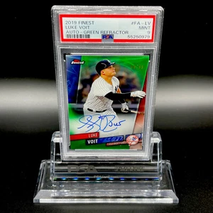 PSA 9 - 2019 Topps Finest Luke Voit Green  Refractor Autograph Auto 88/99 - Picture 1 of 3