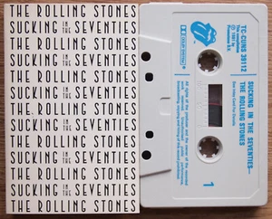 ROLLING STONES - SUCKING IN THE 70s (TCCUNS39112) 1981 UK CASSETTE COMPILATION - Picture 1 of 3