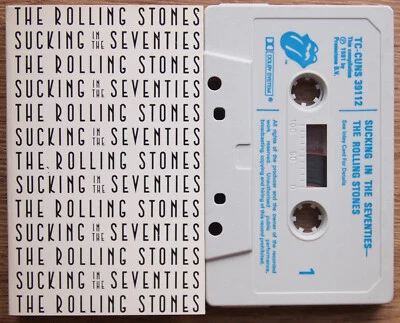 ROLLING STONES - SUCKING IN THE 70s (TCCUNS39112) 1981 UK CASSETTE COMPILATION - Image 1 of 3