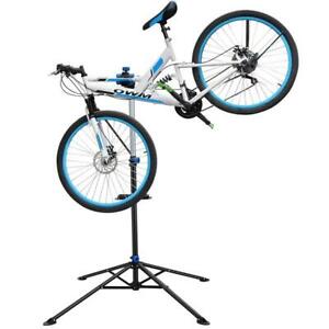 Portable Mechanic Bike Repair Stand Floor Workstands Adjustable Bike Stand Rack