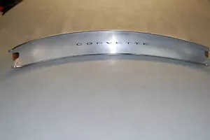 1959 CORVETTE OEM RH 'CORVETTE' DASH INSERT - Bild 1 von 5