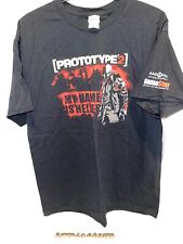 Prototype 2 Preorder Promo Merch Name Heller Employee Gamer Stop T-Shirt  L NEW