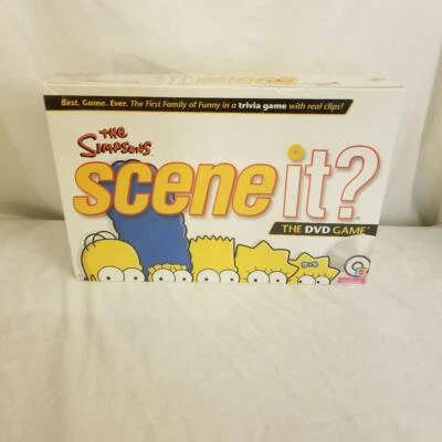 The Simpsons Scene It? DVD Game Mattel N7566 BNIB NRFB 2009 Screen Life Games - Image 1 of 4