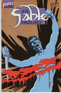 Jon Sable Freelance 35 April 1986 First Comics USA $1.75 - Foto 1 di 1