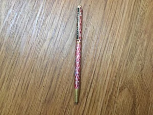 Myrtle Beach SC Souvenir Red Gold Pen  - Picture 1 of 3