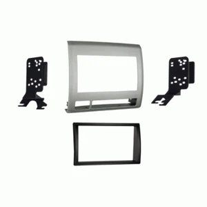 METRA 95-8214TG / DOUBLE DIN DASH KIT (TEXTURE GRAY) FOR 2005-2011 TOYOTA TACOMA - Picture 1 of 3