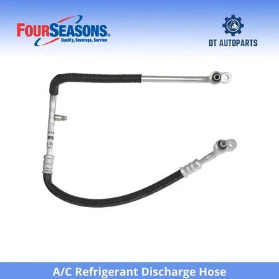 Manguera de descarga de refrigerante de CA para Chevrolet Silverado 2500 HD 2001-02 4 estaciones Foto 1 de 4