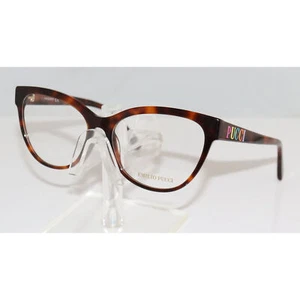New Emilio Pucci EP5182 052 Tortoise Cat Eye Eyeglasses 55-16-140 - Picture 1 of 4