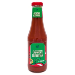 Original VW Gewürz Ketchup 500 ml Flasche ZDK259101 - Bild 1 von 3