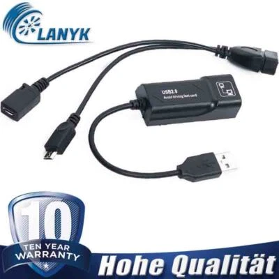 Ethernet LAN Adapter USB Netzkabel PlugandPlay für AMAZON Fire Stick2 Generation - Bild 1 von 4
