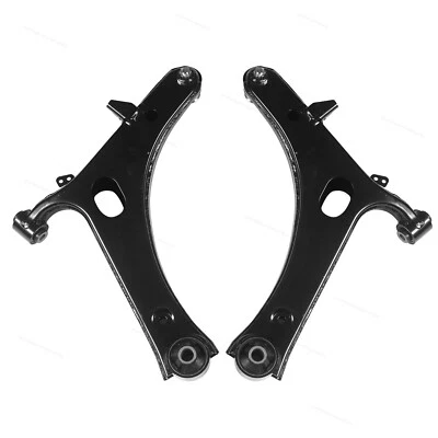 Black Left Right Lower Control Arms 2Pcs Fits 2008 2009-2011 Subaru Impreza Foto 1 de 4