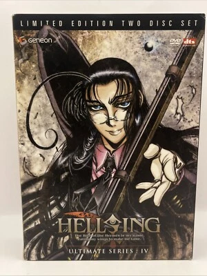 Hellsing Ultimate Volumes IV 4 Limited Edition DVD Production Art Book Like New - Image 1 of 4