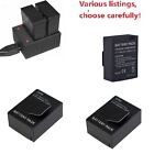 Battery or charger For Gopro HD Hero3 Hero3+ AHDBT-301 201 Gopro Sports Camera